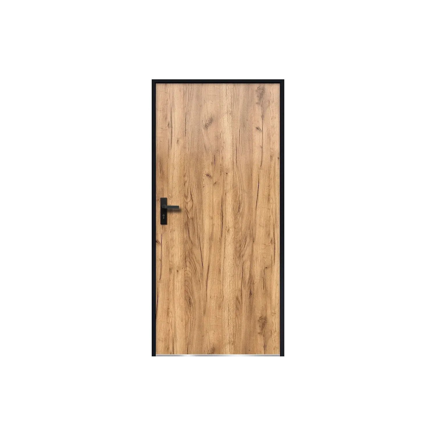 Vente-unique Haustür Agueda Naturfarben Hell 95.1 cm