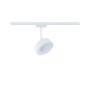 Paulmann URail LED-Spot Circle, signalweiß, 10cm, Neutralweiß, für Schienensystem