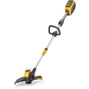 Stiga Akku-Rasentrimmer GT 500e Solo, Akku-Trimmer mit Doppelfadenspule und verstellbarem Handgriff.