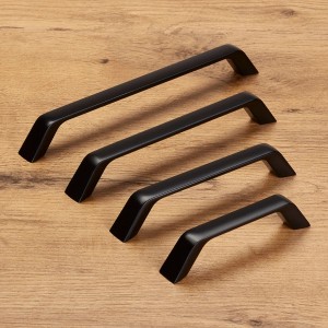 SOTECH Möbelgriff BLACKLINE II BA 96 mm Schwarz Matt
