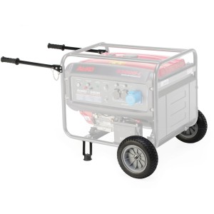 Al-Ko Radsatz mit Handgriffen für Stromerzeuger, zur einfachen Montage und Transport.