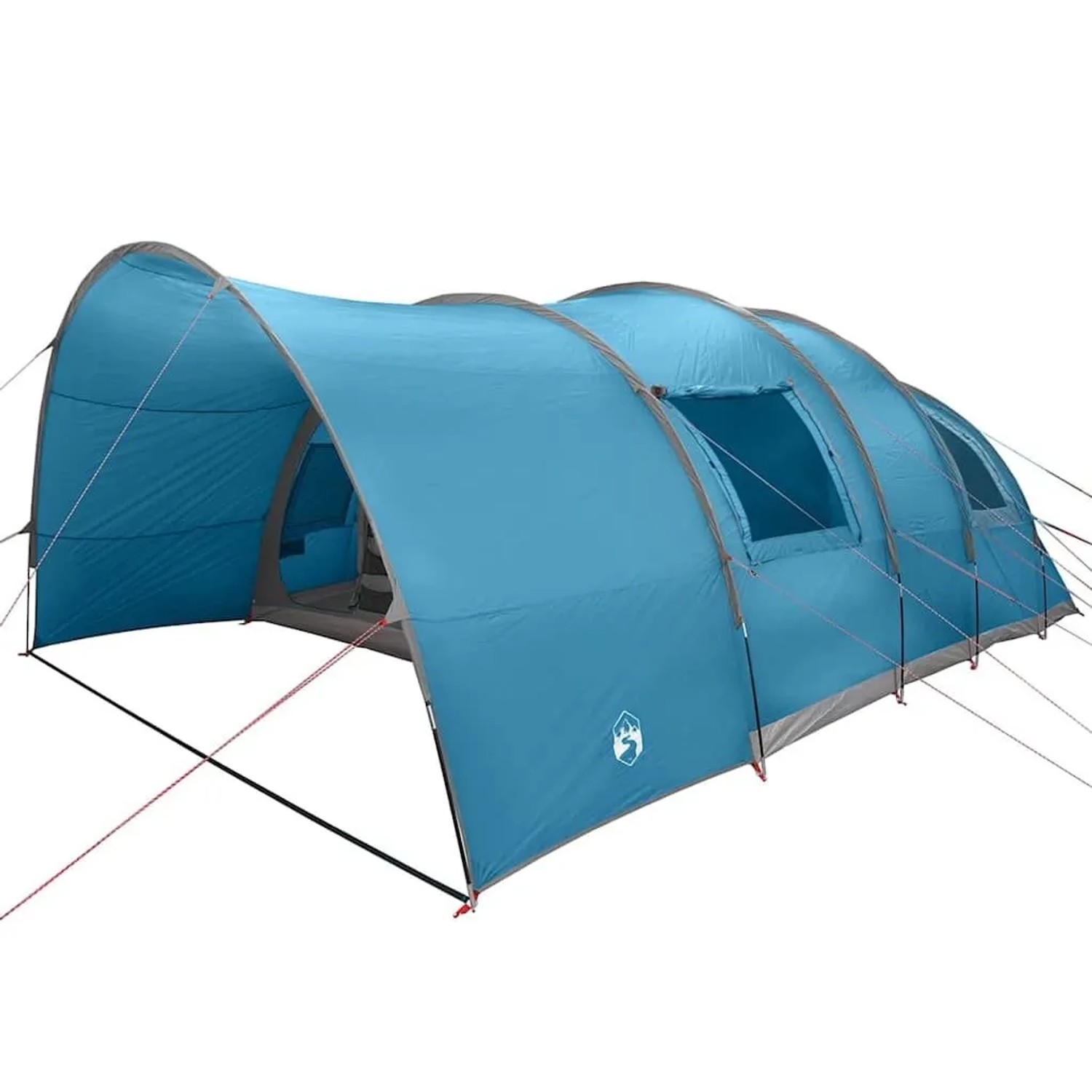 vidaXL Tunnelzelt mit Dach mit Speicher Blau 710 x 460 x 245 cm 42004003