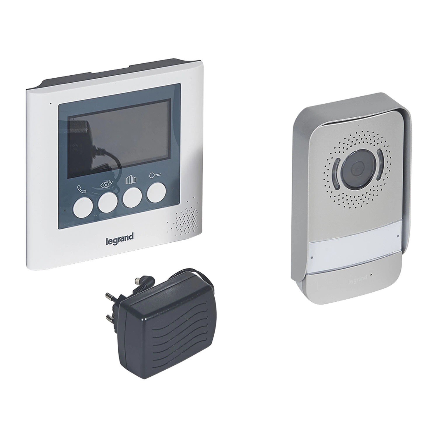 Legrand Video-Türsprechanlagen-Set 4, 3 Zoll