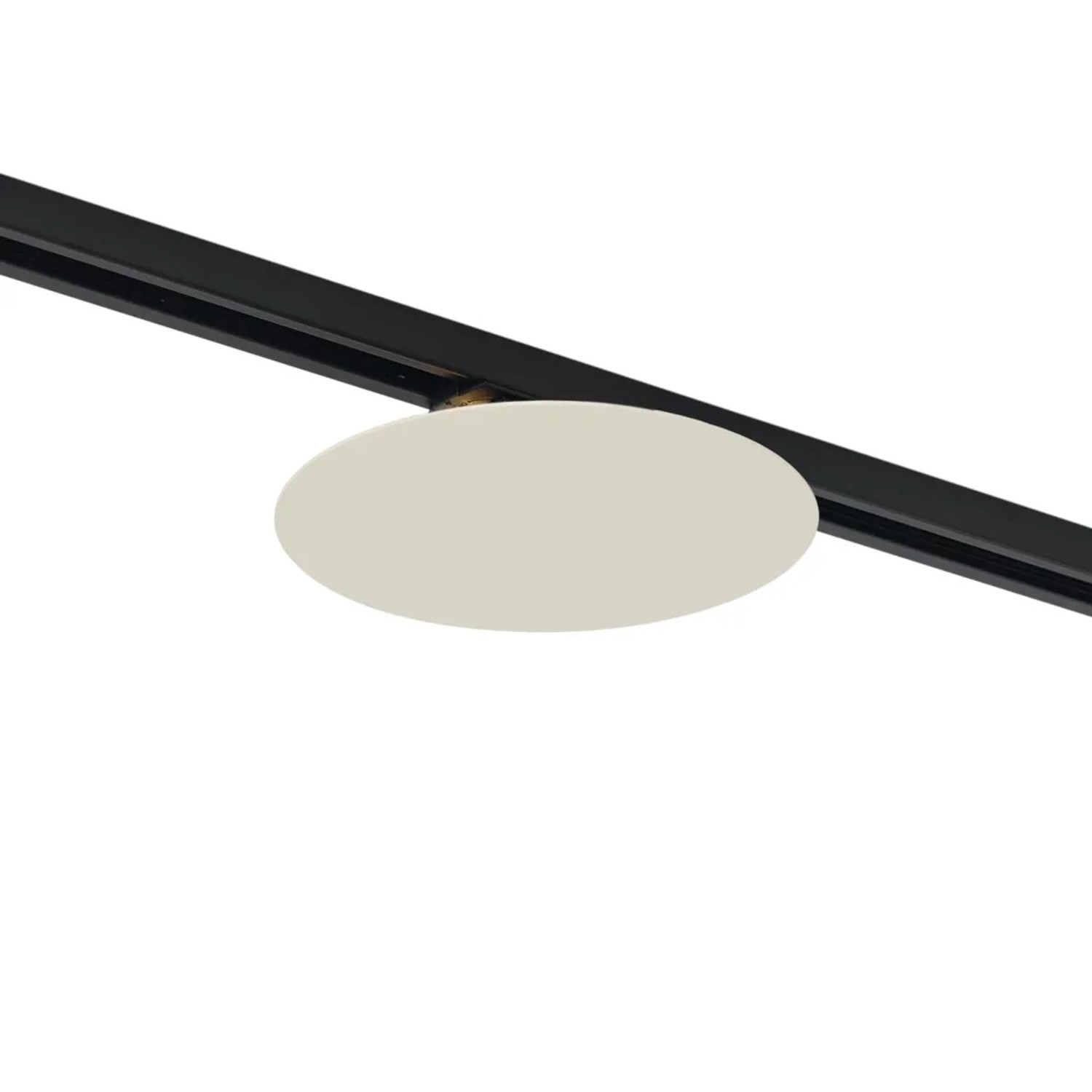 QAZQA Moderne Beige Deckenleuchte für Schienensystem 1 Phasig 2 Lichter Iconic Pulley