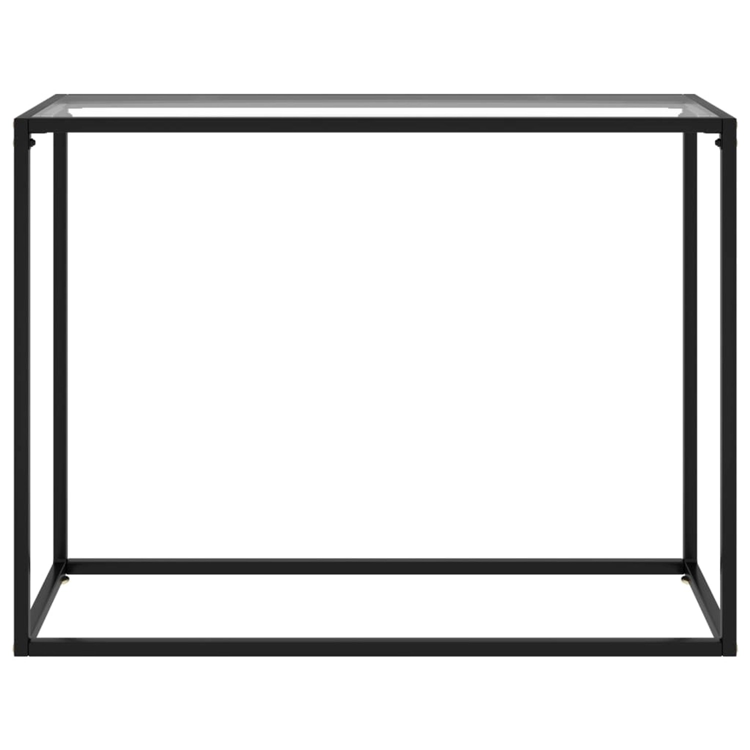 Konsolentisch Transparent 100x35x75 Cm Hartglas günstig online kaufen