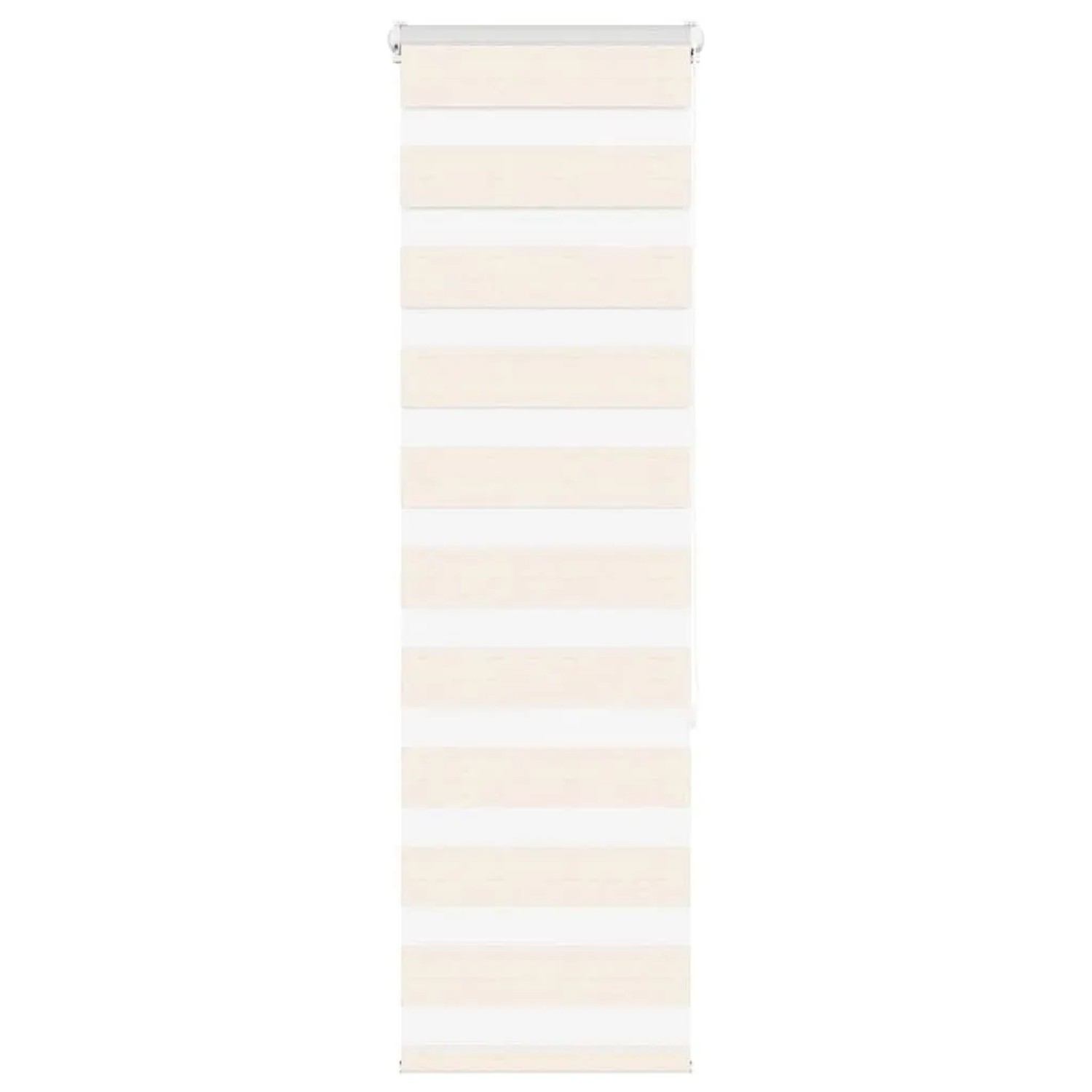 vidaXL Doppelrollo Marmorbeige 45x150 cm Stoffbreite 40,9 cm Polyester 4014 günstig online kaufen