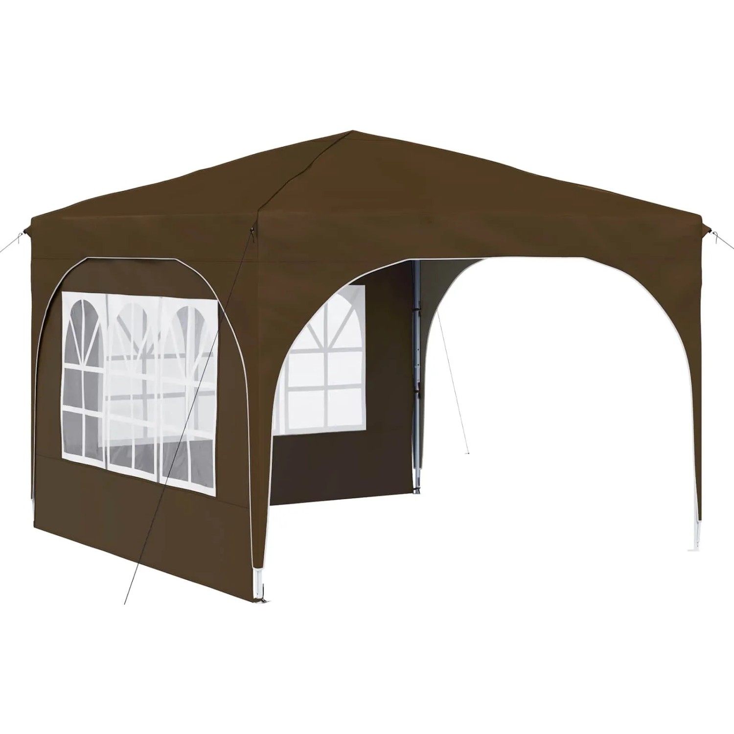 vidaXL Pop-Up Partyzelt 290 x 290 x 245 cm Taupe 42019861