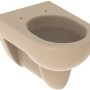 Geberit Wand-WC Renova, Bahamabeige, Tiefspüler mit Spülrand. Hänge-WC für Bad & WC.
