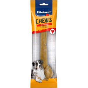 Vitakraft Chews Kauknochen, 25cm, geknotet, aus Rinderhaut für Hunde.