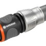 Gardena Premium Schlauchverbinder: Robuste Kupplung für Gartenschläuche, Metall-Kunststoff-Ausführung.