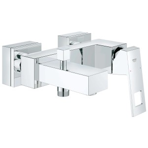 Grohe Eurocube Wannenarmatur zur Wandmontage, verchromt.