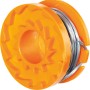 LUX Ersatzspule T 369 mit Einzelfaden (Ø 1,5 mm, 2 x 2,5 m) für Rasentrimmer.