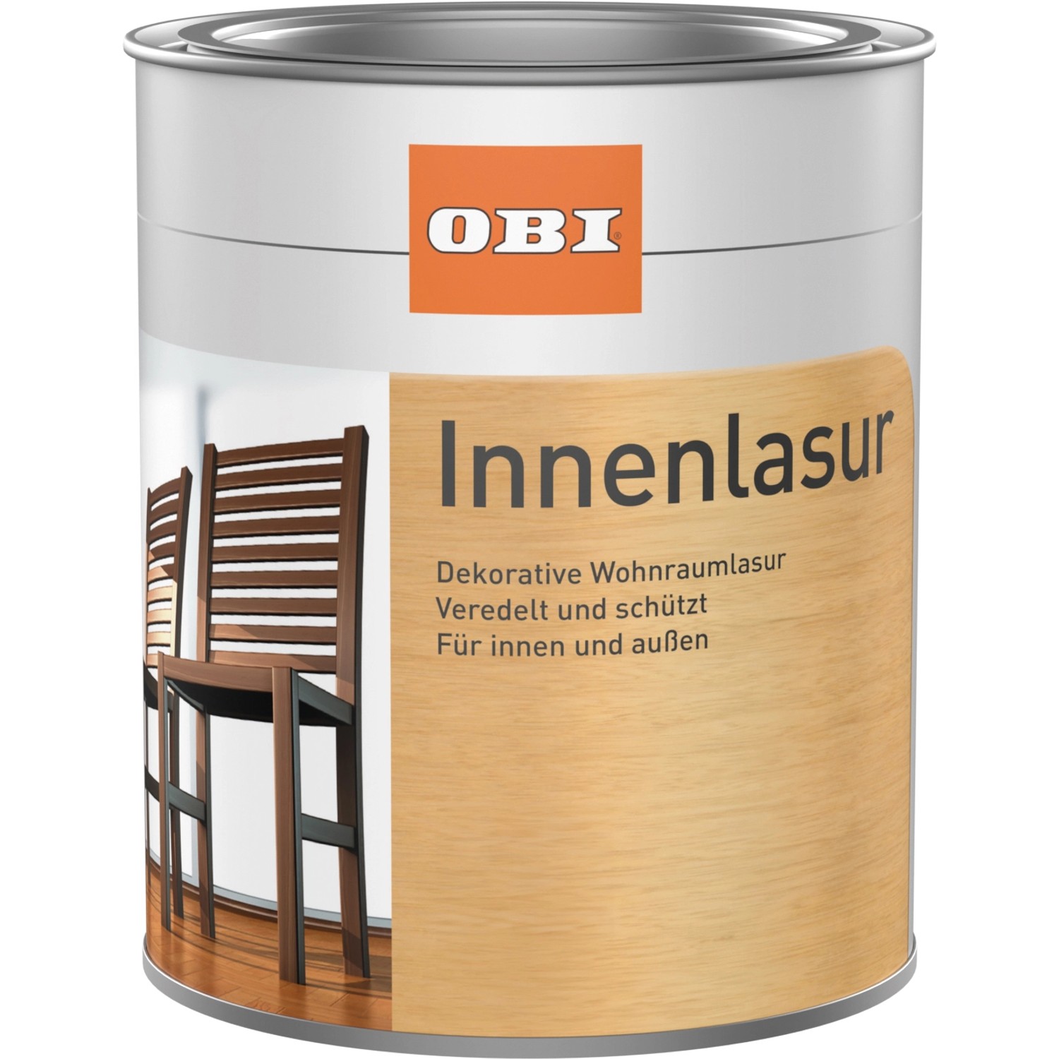 OBI Innenlasur Naturweiß 750 ml