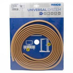 Primo Türdichtung Holzzarge Lignum, 5 m, beige, für 3-4 mm Nutbreite. Dichtet zuverlässig ab.