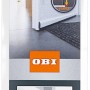 OBI Türdichtschiene Alu Weiß, selbstklebend, für Spalten bis 15mm, schützt vor Zugluft.