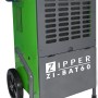 Zipper Bautrockner ZI-BAT60 mit Fahrwerk und Wasserbehälter für Baustellen und Kellerräume.
