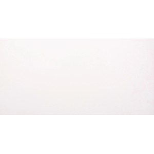 Matte, weiße Wandfliese Polar, 30x60 cm, aus Steingut für Innenräume.