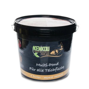 Kenkou Multi-Pond Fischfutter im 10L Eimer, geeignet für alle Teichfische.