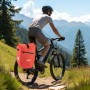 Wiltec Gepäckträgertasche Rot 28L Fahrradtasche Gepäckträger Gepäcktasche_2