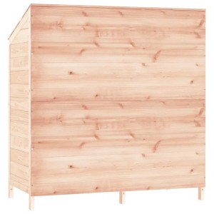 vidaXL Geräteschuppen aus Tannenholz, 102x52x112 cm, ideal zur Aufbewahrung von Gartengeräten.