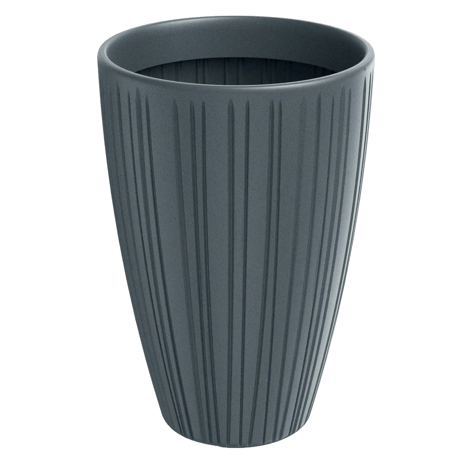 Prosperplast Blumentopf Fero Hoch Ø 35 cm x 50 cm Betongrau
