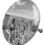 Sanilo Badewannenstöpsel mit Skyline New York Motiv, Abflussstöpsel für Badewanne.