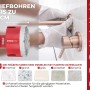 PROREGAL Diamant Bohrkronen-Set für Fliesen, Glas und Feinsteinzeug. Winkelschleifer-Aufsatz.