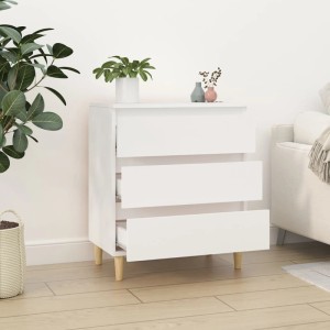 vidaXL Sideboard Weiß 60x35x70 cm Holzwerkstoff 823040