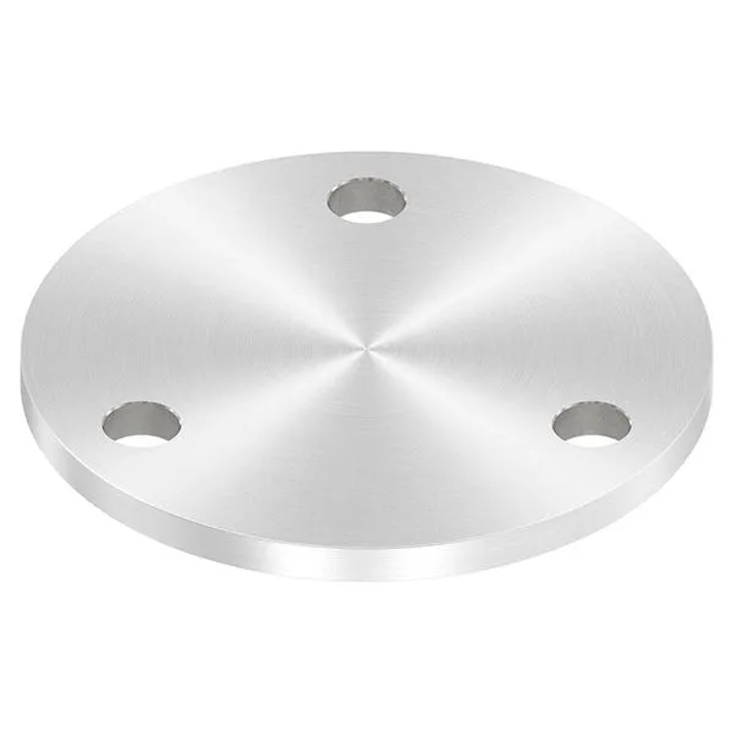 FeNau Ankerplatte Ø 100 X 6 mm Mit 3 Bohrungen Á Ø 11 mm V2A