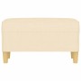 vidaXL Sitzbank Creme 70x35x41 cm Stoff 349369_3
