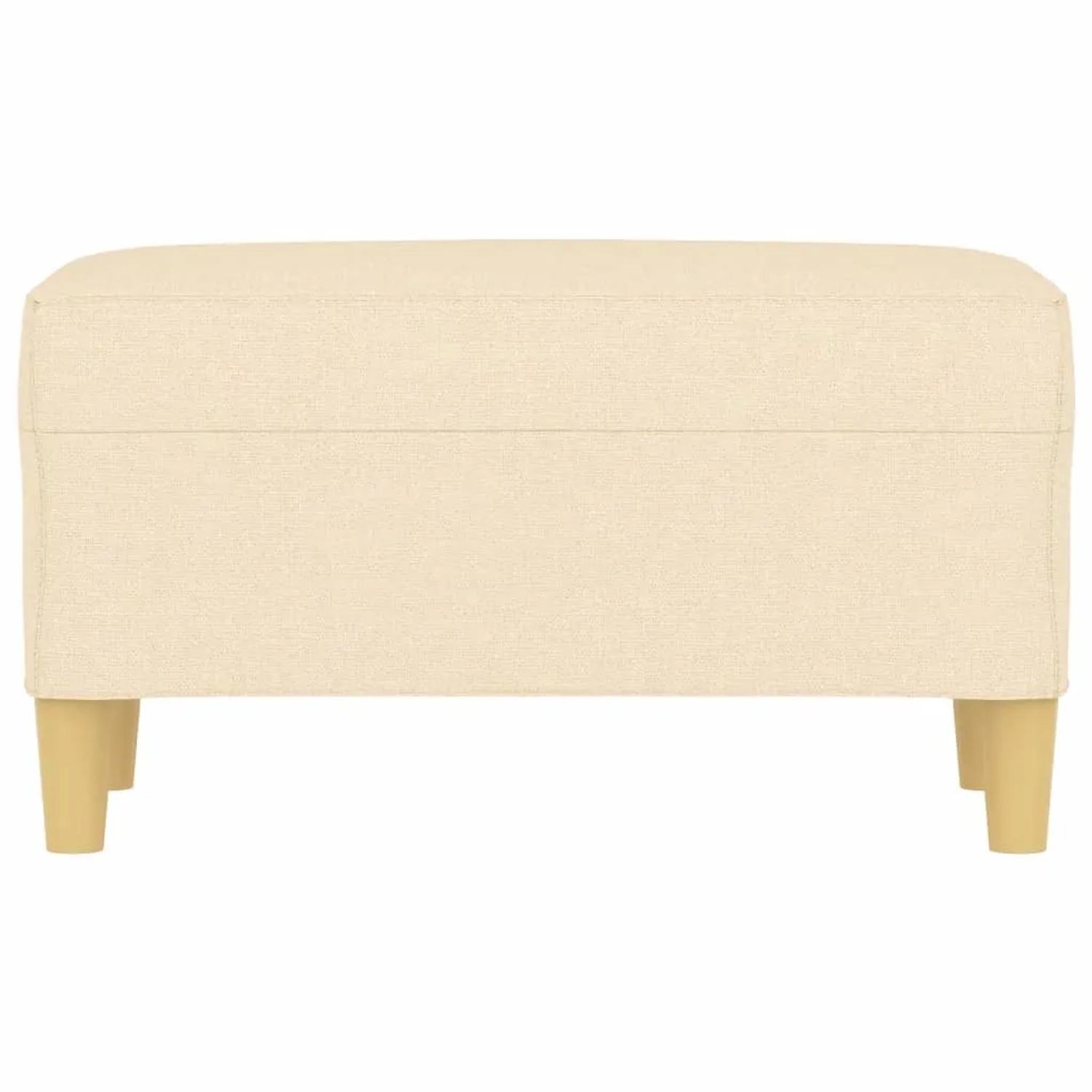vidaXL Sitzbank Creme 70x35x41 cm Stoff 349369_3