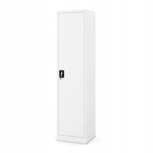 Jan Nowak Büro Aktenschrank ALEX 185 x 45 x 40 cm Weiß