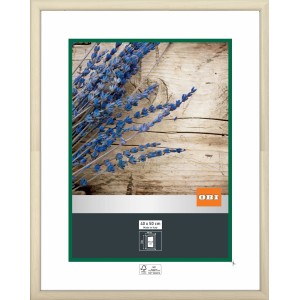 OBI Holz-Wechselrahmen, weiß, 40x50 cm, FSC®-zertifiziert. Bilderrahmen für Fotos und Drucke.