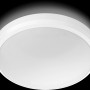 Weiße, runde Philips LED-Deckenleuchte Balance mit 600 lm und IP44 Schutz.
