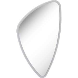 Fackelmann Spiegel Organic, 55 cm, mit LED-Beleuchtung für Bad und WC.