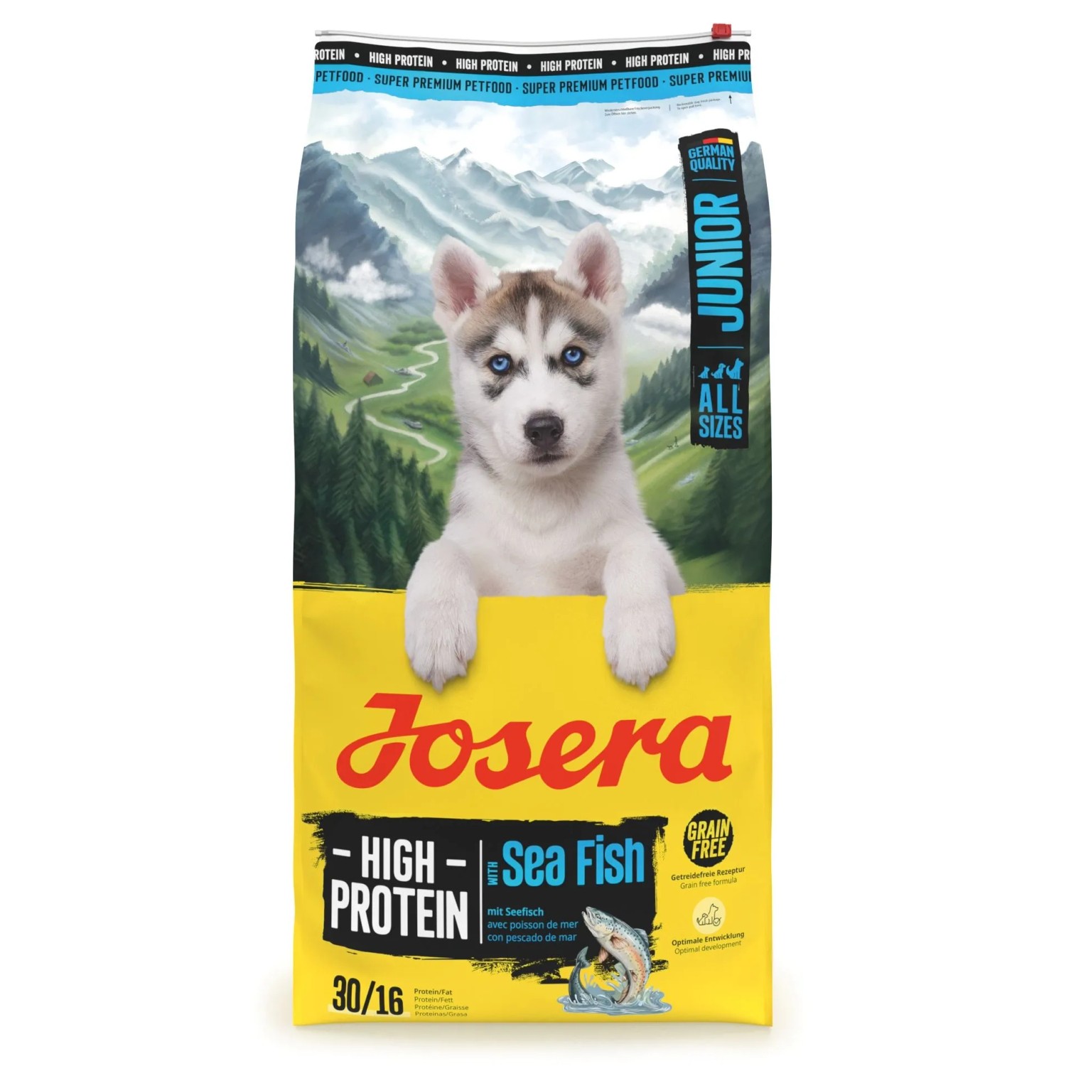 Thumbnail - Josera Hunde-Trockenfutter High Protein Junior mit Seefisch 12,5 kg