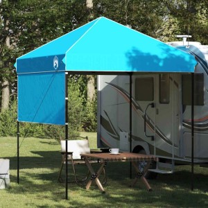 vidaXL Pavillon-Zelt Blau 194 x 194 x 251 cm Stoff 42007374