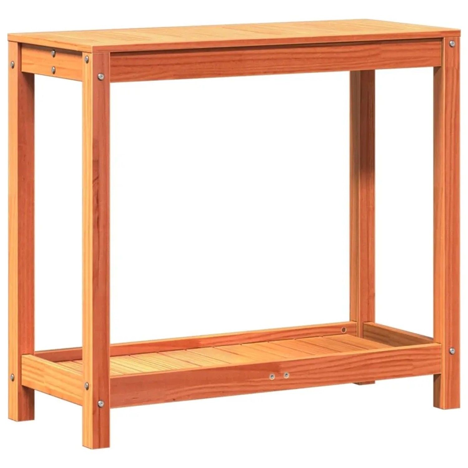 vidaXL Pflanztisch mit Ablage 82,5x35x75 cm Massivholz Kiefer 844629