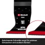 Einhell HSS BiM Tauchsägeblatt 65mm mit roter, gekrümmter Schneide und Skala. Ideal für präzise Schnitte in Holz und Metall.