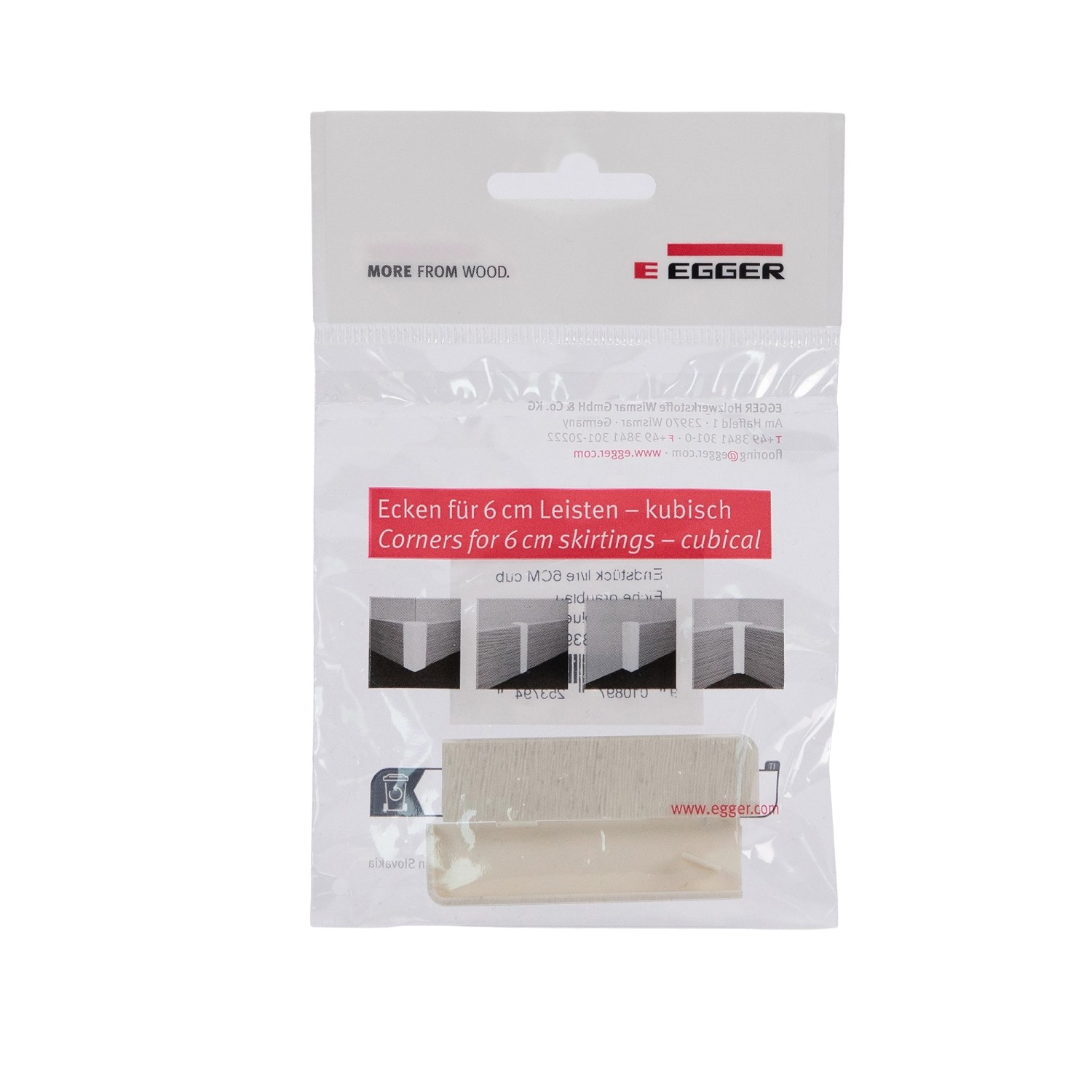 Egger Endstück 6 cm Eiche Graublau 2 Stück günstig online kaufen