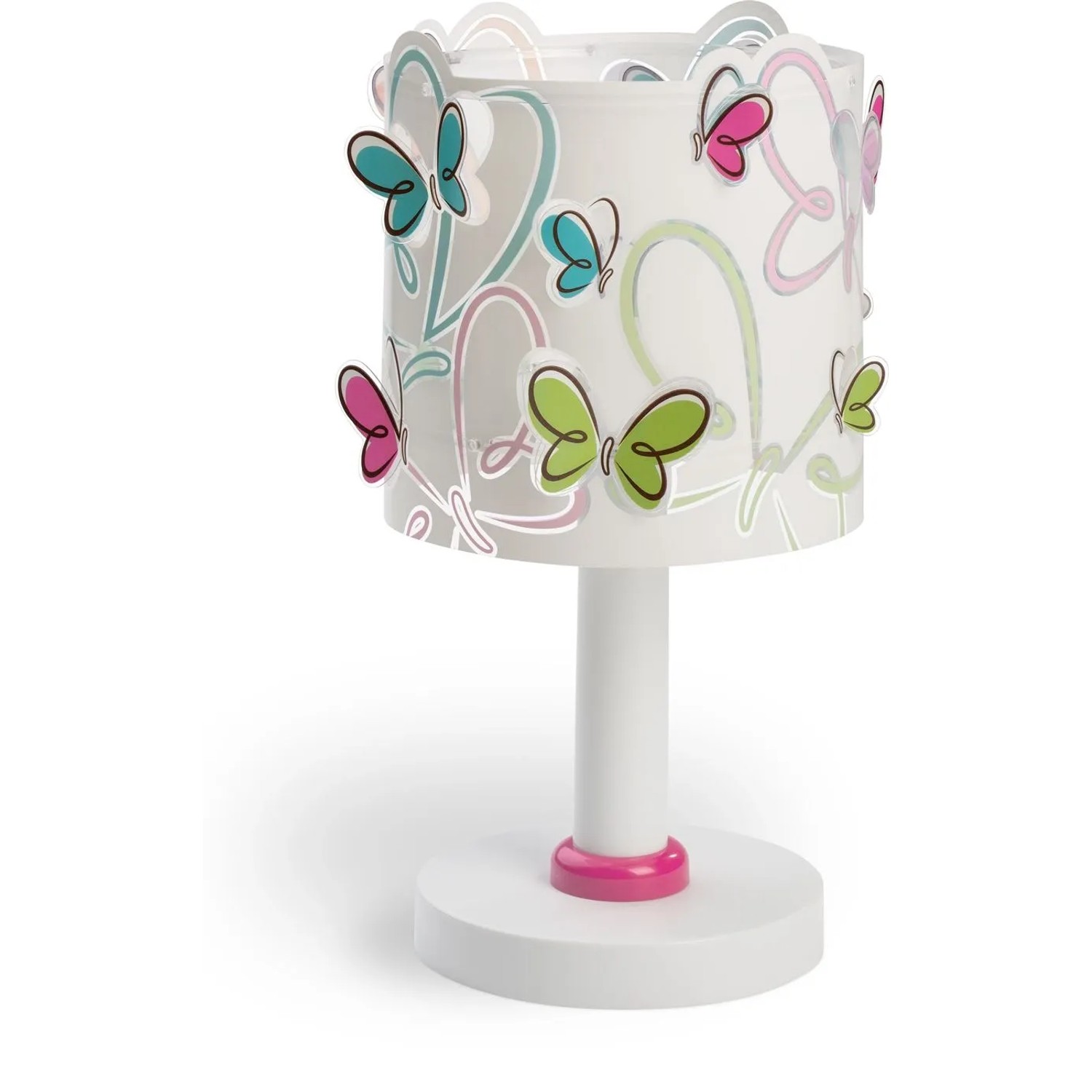 Dalber  KinderTischlampe Schmetterlinge