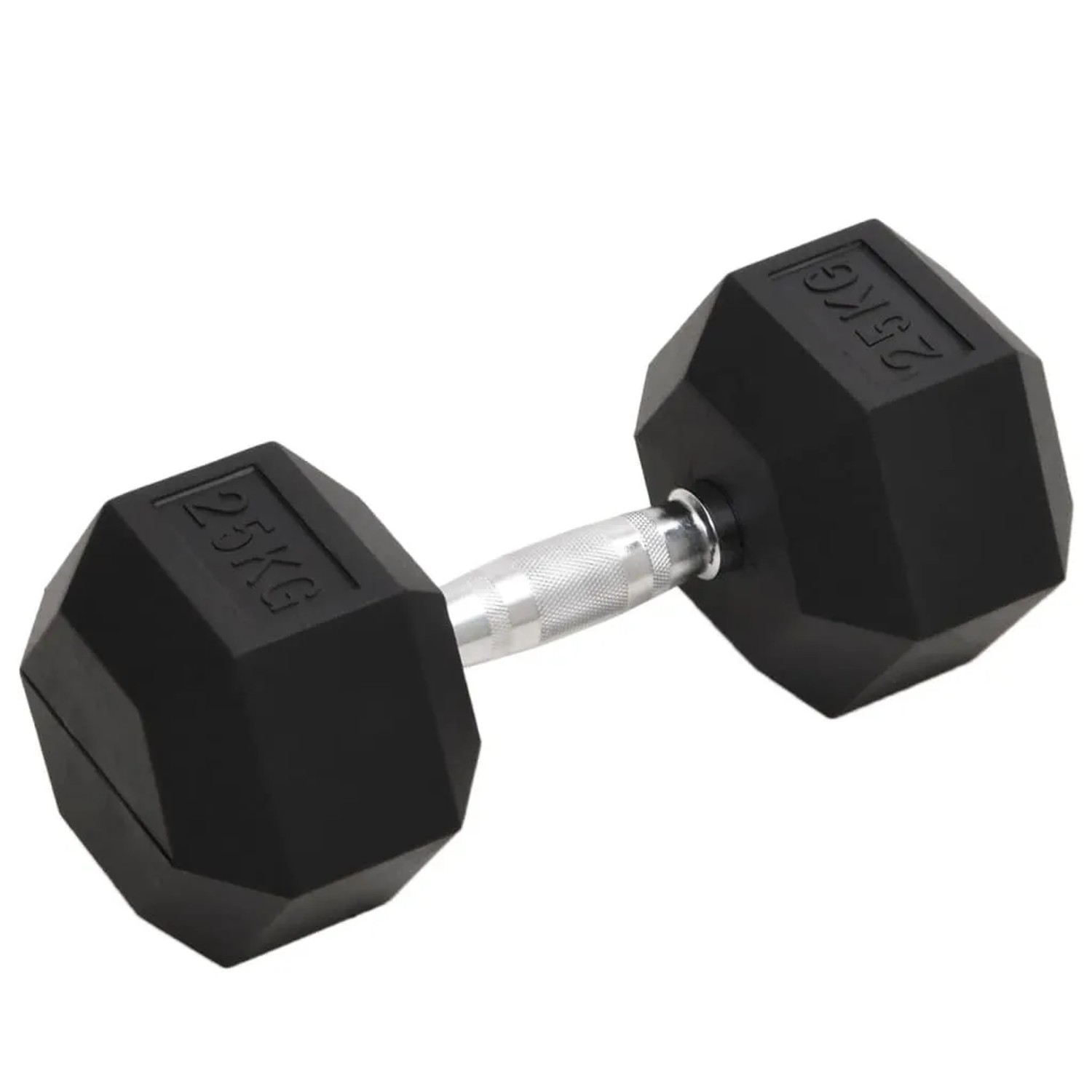 vidaXL Kurzhantel 25 kg Gusseisen 93610