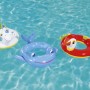 Bestway Schwimmringe im Tierdesign: Einhorn, Wal und Papagei im Wasser.