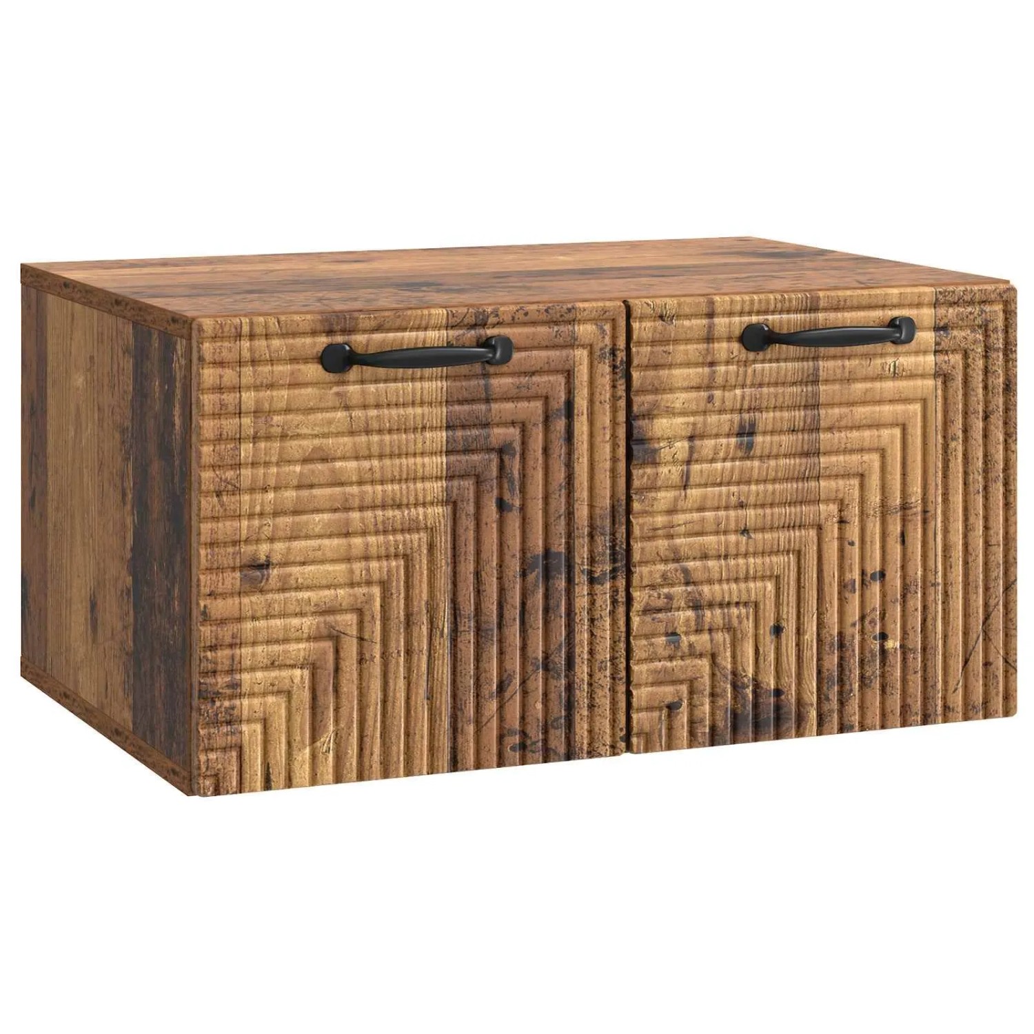 vidaXL Wandmontierter TV-Schrank Altholz 59,5 x 41 x 30 cm 898683