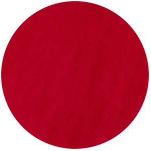 Runder, roter Ayyildiz Kurzflorteppich Sky 5400 mit 120 cm Durchmesser.