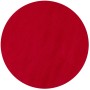 Runder, roter Ayyildiz Kurzflorteppich Sky 5400 mit 120 cm Durchmesser.
