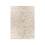 MeGusta Flachflor Teppich Fátima, 160x230 cm, Silber Leder Patchwork Optik.