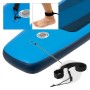 Detailaufnahme blaues ECD Germany Stand Up Paddle Board Makani mit Sicherheitsleine.