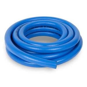 EBERTH Druckluftschlauch, 5m, blau, ohne Kupplung. Zubehör für Kompressoren.