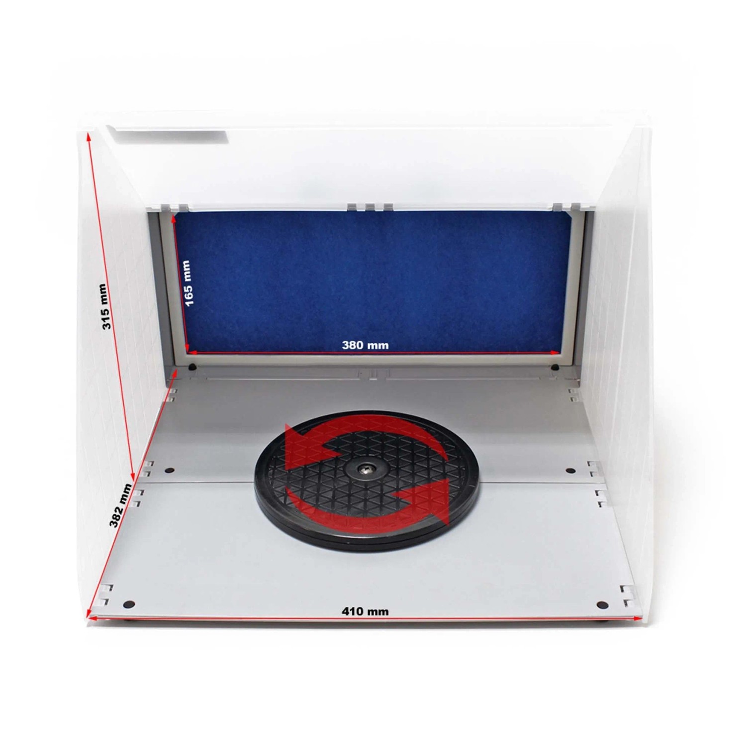 Wiltec Doppel Absauganlage 8M³/Min 52Db Absaugung Farbe Farbnebel Erweiterbar_6